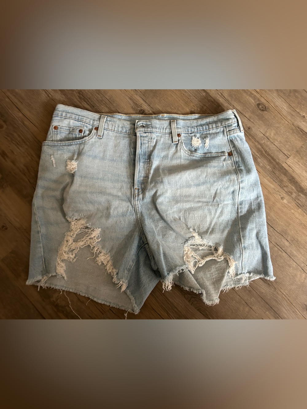 Womens Levi 501 Shorts